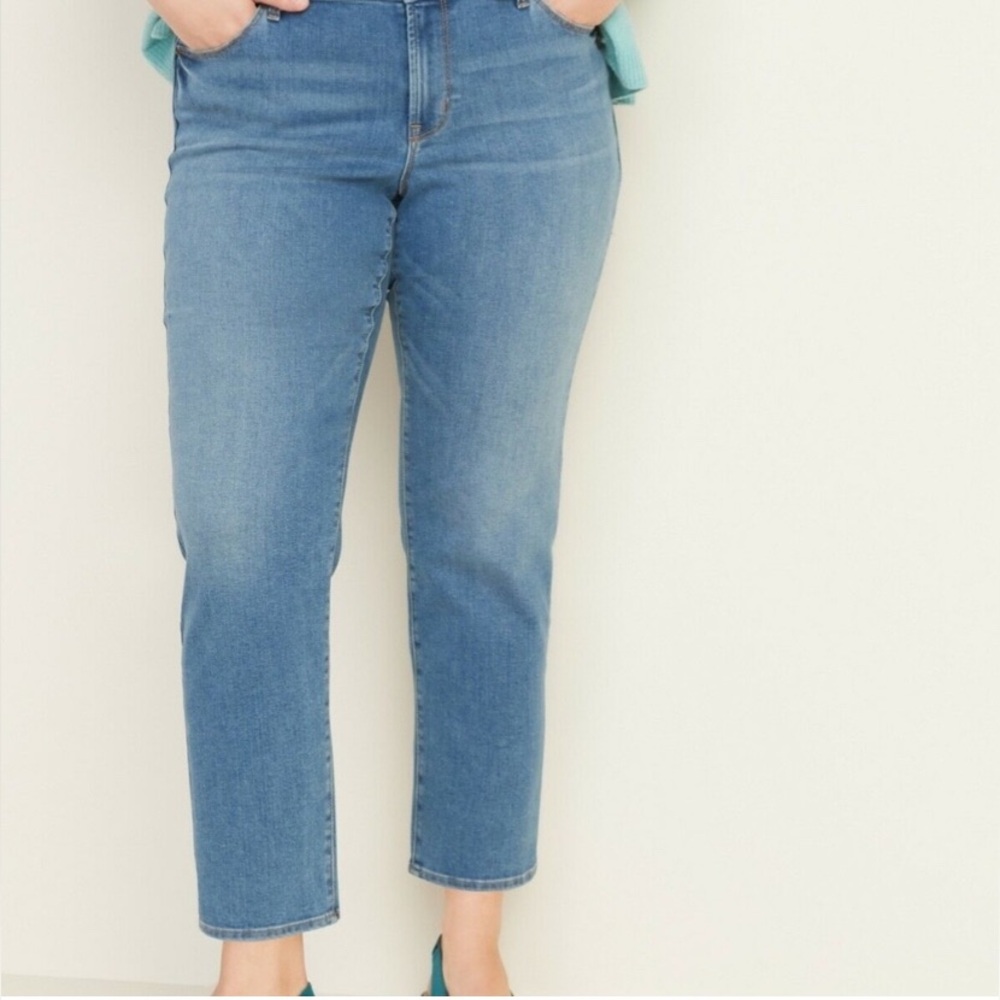 Old Navy Mid Rise slim Straight